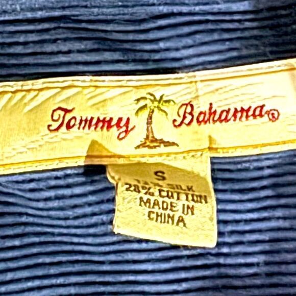 TOMMY BAHAMA MENS SILK FULL SLEEVES POLO SHIRT S - Picture 9 of 15